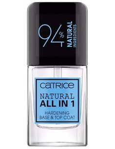 Natural All In 1 Hardening Base Top Coat 105 Ml de Catrice Cosmetics