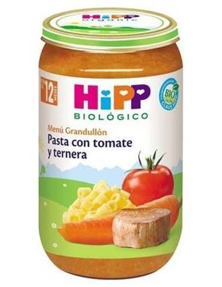 Potito Pasta Con Tomate Y Ternera 220Gr. Bio de Hipp