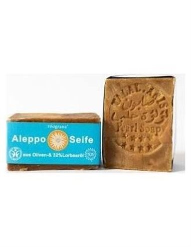 Jabon En Pastilla Alepo 32%+Laurel 165Gr. Bio de Savon Du Midi