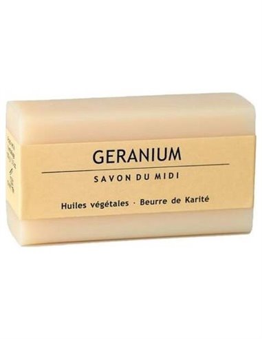 Jabon En Pastilla De Geranio 100Gr. Bio de Savon Du Midi