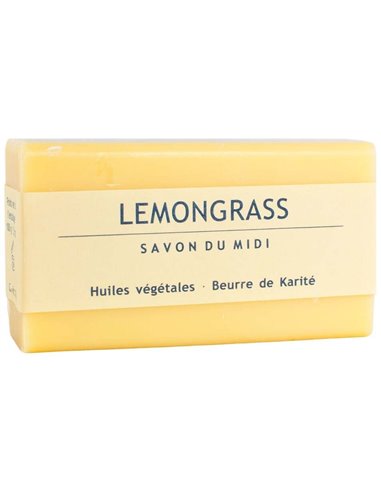 Jabon En Pastilla De Lemongrass 100Gr. Bio de Savon Du Midi