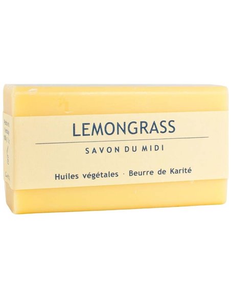 Jabon En Pastilla De Lemongrass 100Gr. Bio de Savon Du Midi