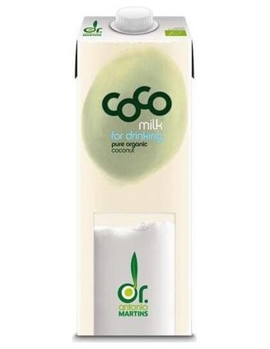 Coco Milk (Leche De Coco) 1 Lt Bio de Dr. Martins