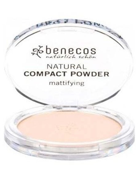 Maquillaje polvos compactos Fair, 9g de Benecos