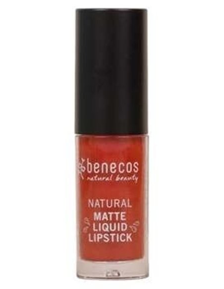 Barra Mate de Labios Líquida Trust in Rust, 5ml de Benecos