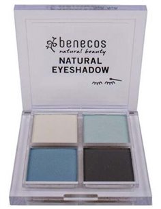 Sombra Quattro True Blue 9Gr. Vegano de Benecos