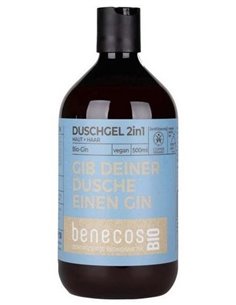 Gel De Baño 2En 1 Ginebra 500Ml. Bio Vegano de Benecos