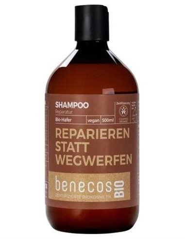 Champu Reparador Avena 500Ml. Bio Vegano de Benecos