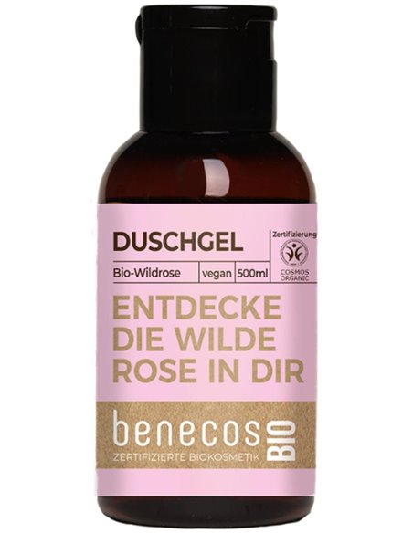 Gel De Baño Rosa M. Mini Viaje 50Ml. Bio Vegano de Benecos