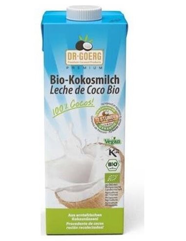 Leche De Coco Para Cocinar 1L. Bio de Dr. Goerg