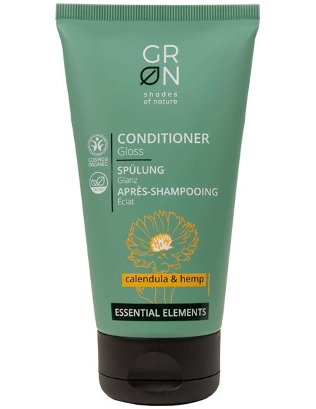 Acondicionador Brillo Caléndula y Cáñamo,150ml Essential Elements de Grn