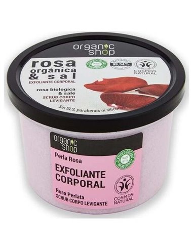 Exfoliante Corporal Reafirmante Rosa-Sal 250Ml. de Organic Shop