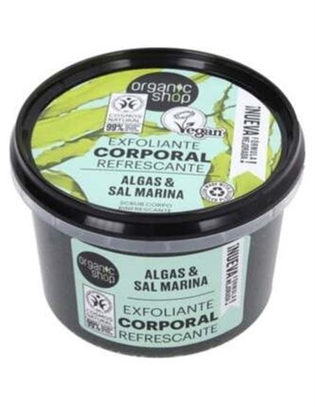 Exfoliante Corporal Refrescante Algas 250Ml. de Organic Shop