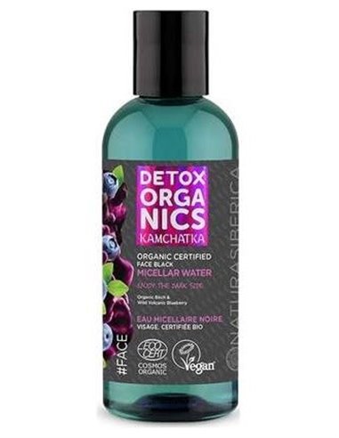 Detox Agua Micelar Facial Negra 170Ml. Eco Vegan de Natura Siberica