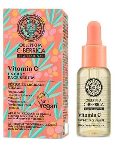 Oblepikha C-Berrica Serum Facial Energizante 30Ml de Natura Siberica