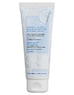 Mascarilla Facial Exfoliante Negra Purificante 75M de Natura Siberica