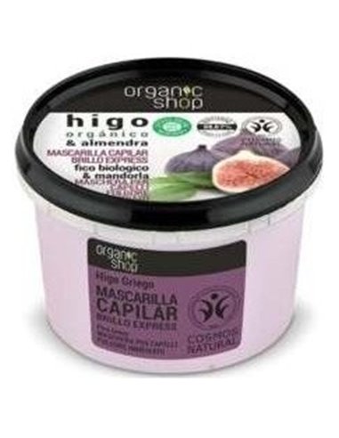 Mascarilla Capilar Volumen Higo-Escararamujo 250Ml de Organic Shop