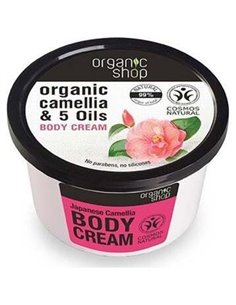 Crema Corporal Reafirmante Camelia-5 Aceites 250Ml de Organic Shop