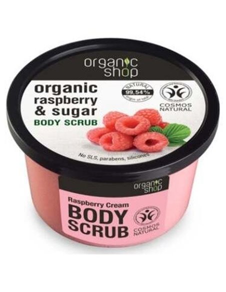 Exfoliante Corporal Regeneradora Frambuesa 250Ml. de Organic Shop