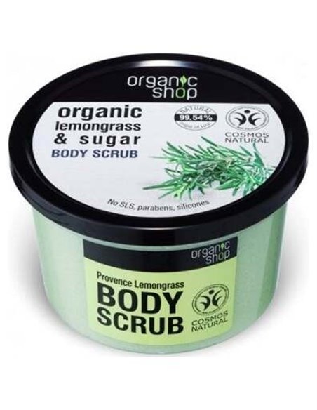 Exfoliante Corporal Refinador Citronela 250Ml. de Organic Shop