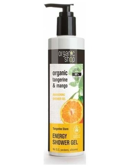 Gel De Ducha Energizante Mandarina-Mango 280Ml de Organic Shop