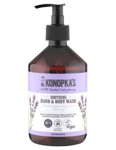 Jabon De Manos Y Cuerpo Calmante 500Ml. Vegan de Dr. Konopka´S