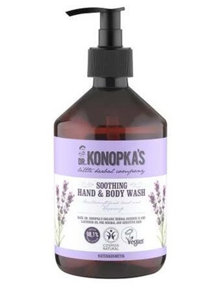 Jabon De Manos Y Cuerpo Calmante 500Ml. Vegan de Dr. Konopka´S