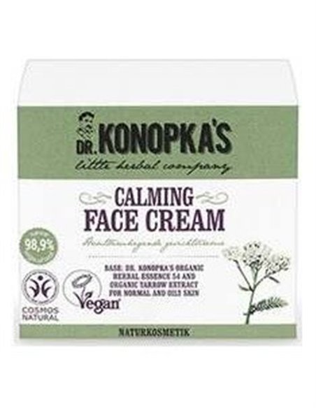 Crema Facial Calmante 50Ml. Vegan de Dr. Konopka´S