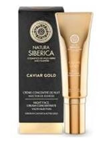 Caviar Gold Crema Facial De Noche Concentrada 30Ml de Natura Siberica