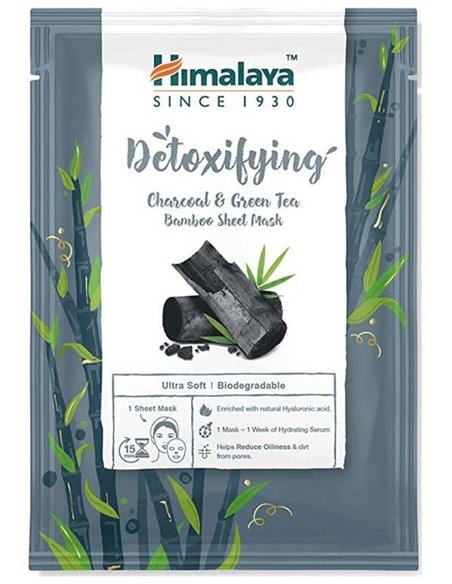Mascarilla Facial Detox Hojas Bambu-Te Verde 30Ml de Himalaya