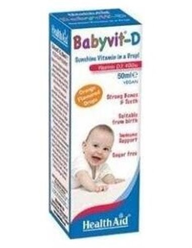 Babyvit®-D Gotas 50 ml de Health Aid