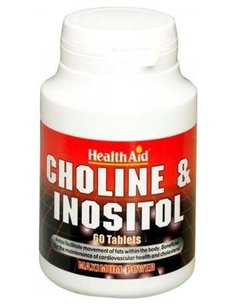 Colina/Inositol 250/250Mg. 60Comp. Health Aid de Health Aid
