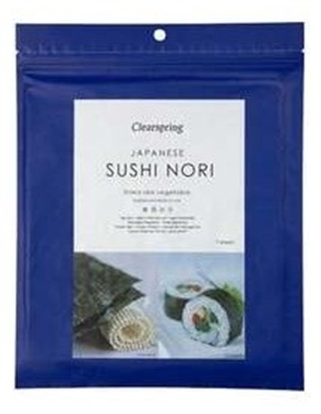 Nori Especial Sushi 17G de Clearspring