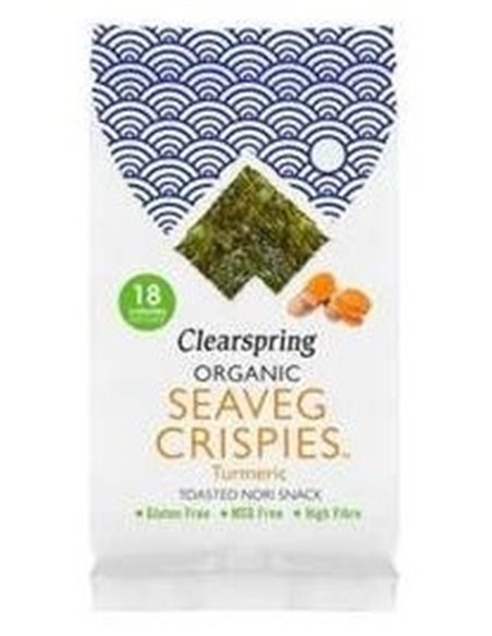 Alga Nori Con Curcuma Snack 4Gr. de Clearspring