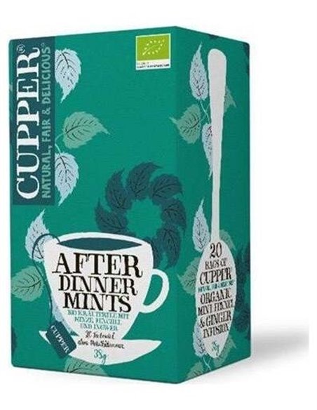 After Dinner Mint Infusion 20Bolsitas. Bio de Cupper