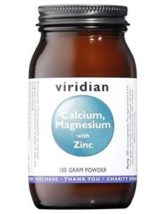 Calcio Magnesio Zinc +Vit. C Polvo 100Gr. de Viridian