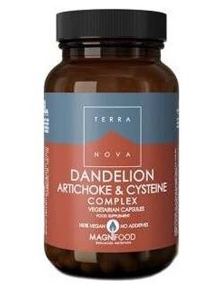 Diente De León, Alcachofera Y Cisteína Complex 50 Vcáps de Terranova