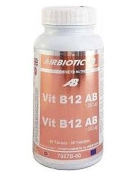 Vitamina B12 1000µg 60Comp. de Airbiotic