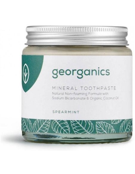 Dentifrico Mineral Hierbabuena Crema 120 Mililitros Georganics