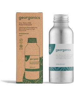 Enjuage Bucal Con Aceite Hierbabuena 100Ml. de Georganics