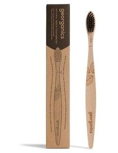 Cepillo Dental Suave Madera De Haya . de Georganics