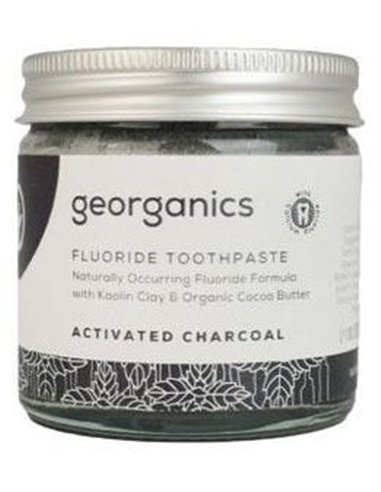 Dentifrico Fluor Carbon Activado 60Ml. de Georganics
