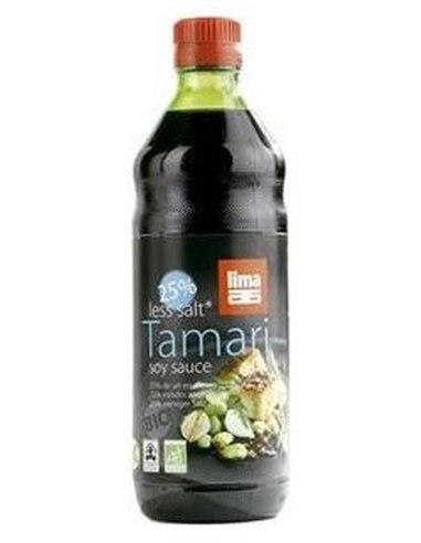 Salsa De Soja Tamari 25% Menos Sal 250Ml. Bio de Lima