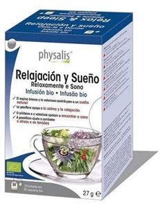 Relax Y Sueño Infusion 20Filtros Bio de Physalis