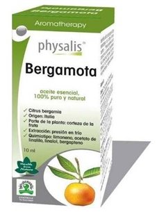Esencia Bergamota 10Ml. Bio de Physalis