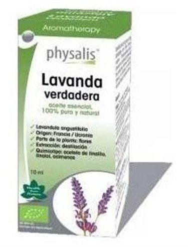 Esencia Lavanda Verdadera 10Ml. Bio de Physalis