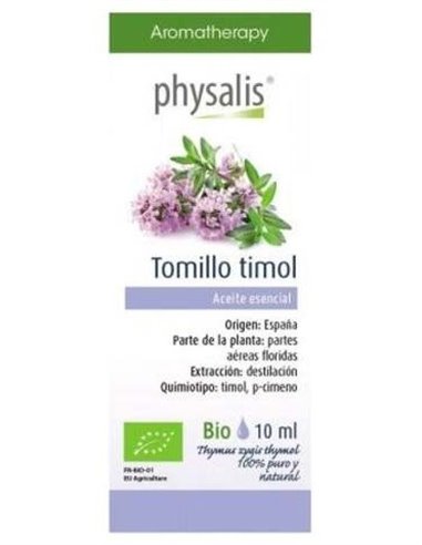 Esencia Tomillo Timol 10Ml. Bio de Physalis
