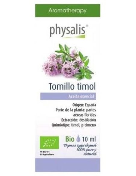 Esencia Tomillo Timol 10Ml. Bio de Physalis