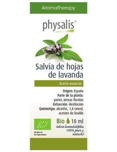 Esencia Salvia De Hoja De Lavanda 10Ml. Bio de Physalis