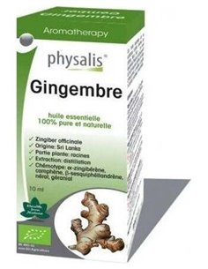 Esencia Jengibre 10Ml. Bio de Physalis
